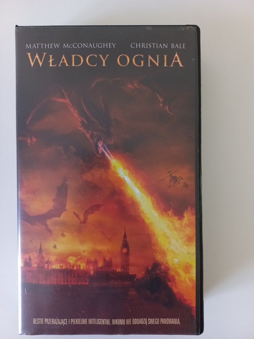 Kaseta VHS - Władcy ognia