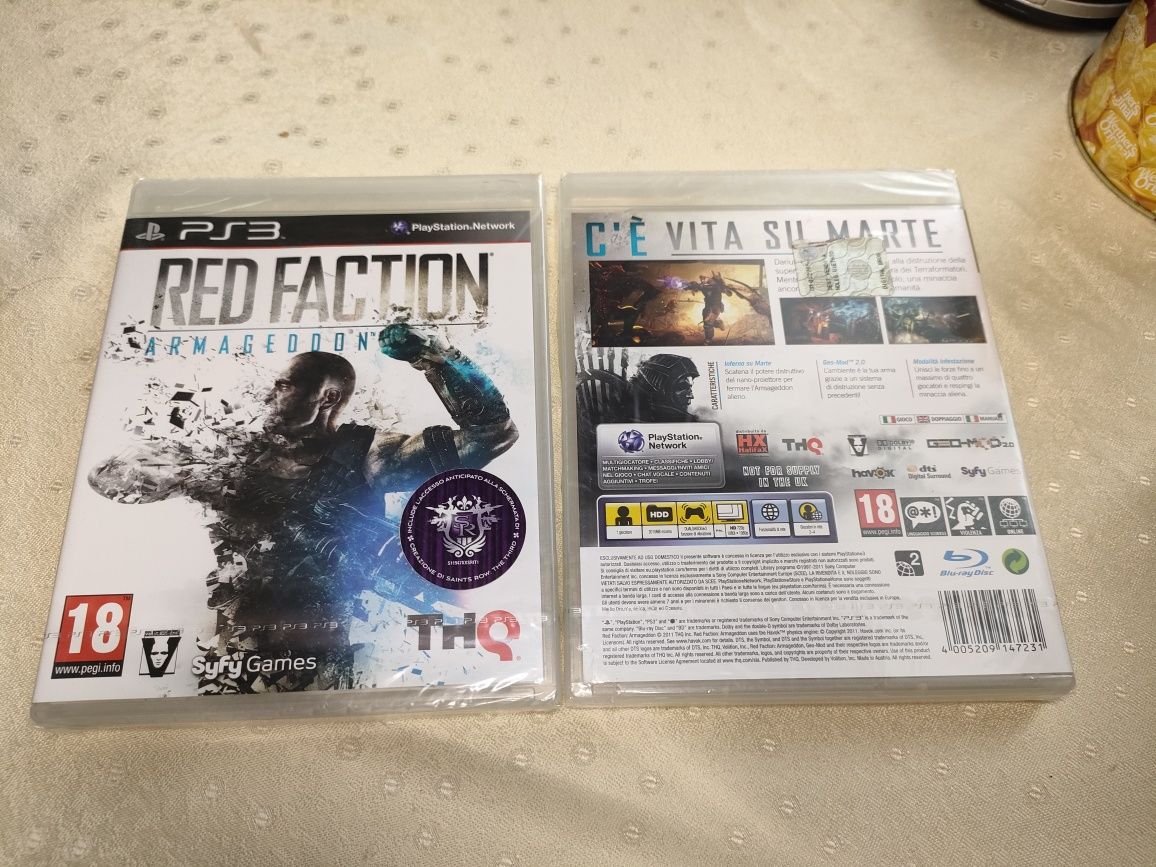 Red Faction Armageddon Nowe PlayStation 3 PS3