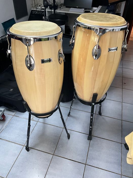 Congi 11 i 12” z futerałami