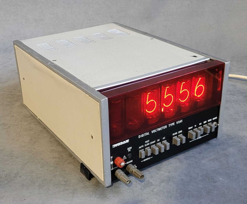 Voltmeter Mera Tronik Type V 541 Nixie.
