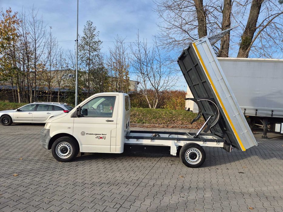 F-VAT 23%*4x4*4 Motion* Kiper/Wywrot*VW Transporter T5*2,5 TDI*Zamiana