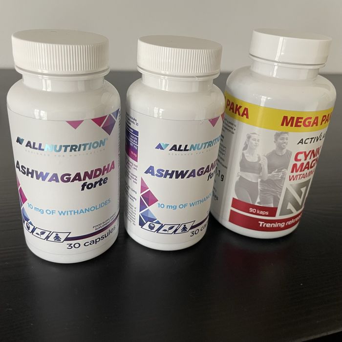 Ashwaganda plus magnes cynk