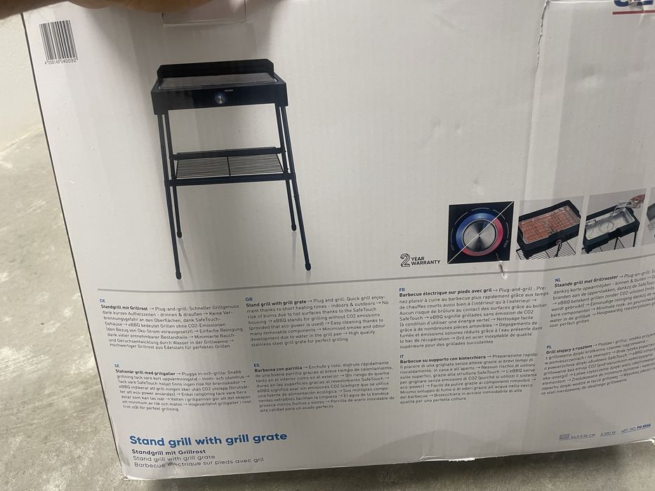 Grelhador Elétrico SEVERIN (2200 W)