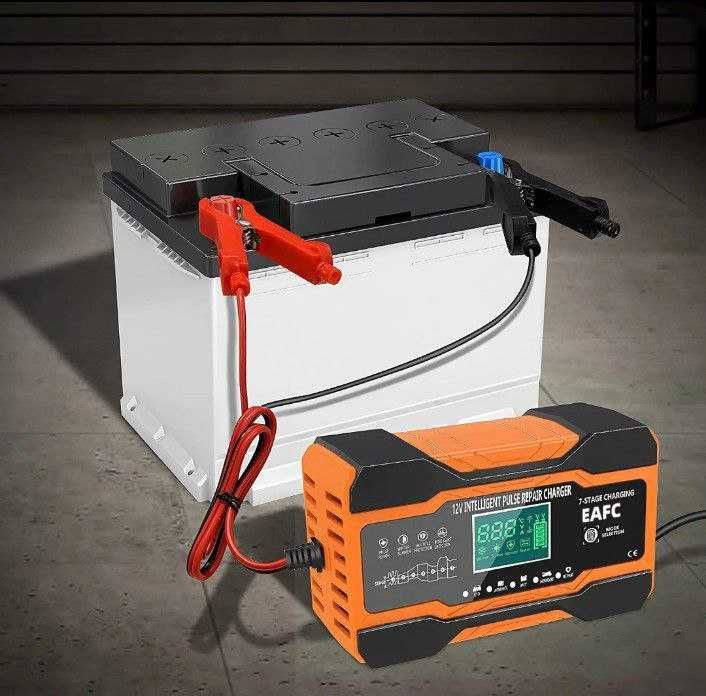 Автоматическое зарядное устройство для аккумуляторов 12V 12A