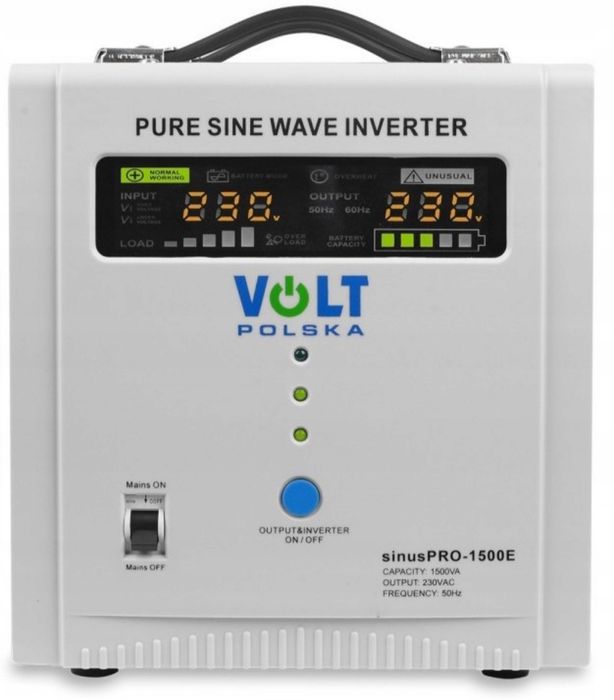 Аварійне живлення SINUS PRO 1500E/ УПС/ИБП/ Безперебійник 1500Вт 12В