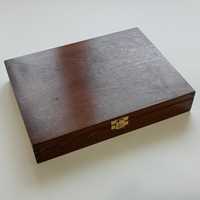 Pudełko skrzynka kuferek drewniany