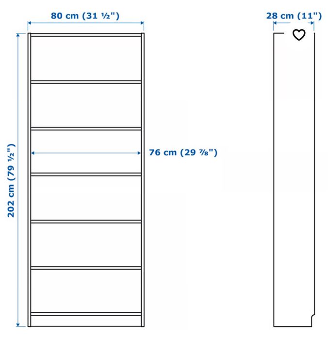Estante Billy Ikea