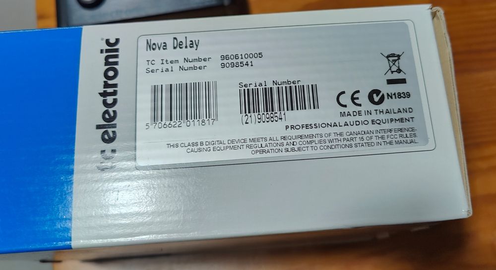 TC Electronic ND-1 Nova Delay