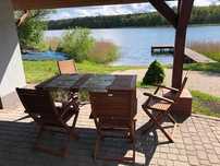 Mazury Cud Natury Dom z balią jacuzzi sauna bezpośrednio nad  JEZIOREM