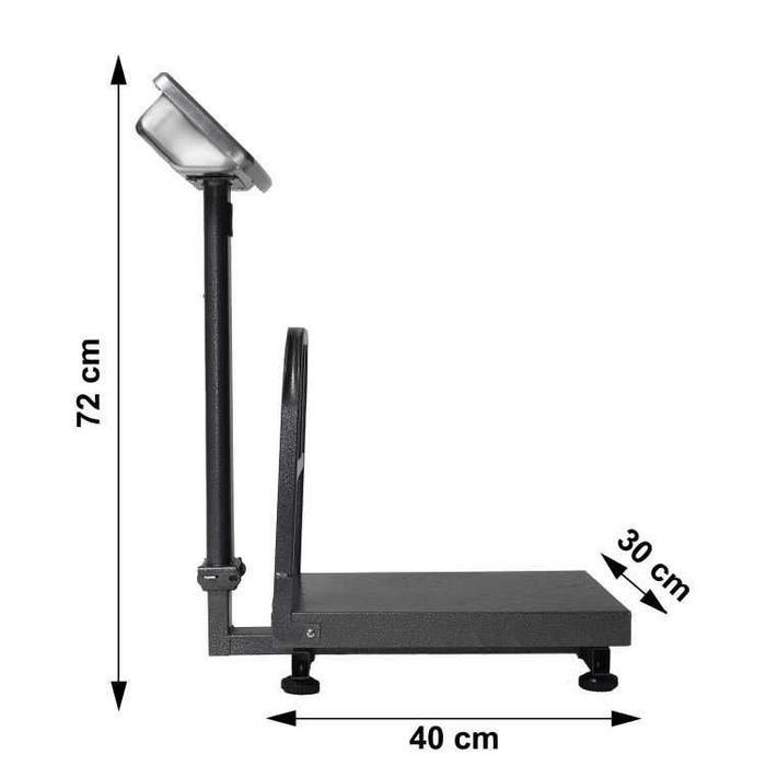 Waga elektroniczna 200 kg  platformowa magazynowa przemysłowa LCD