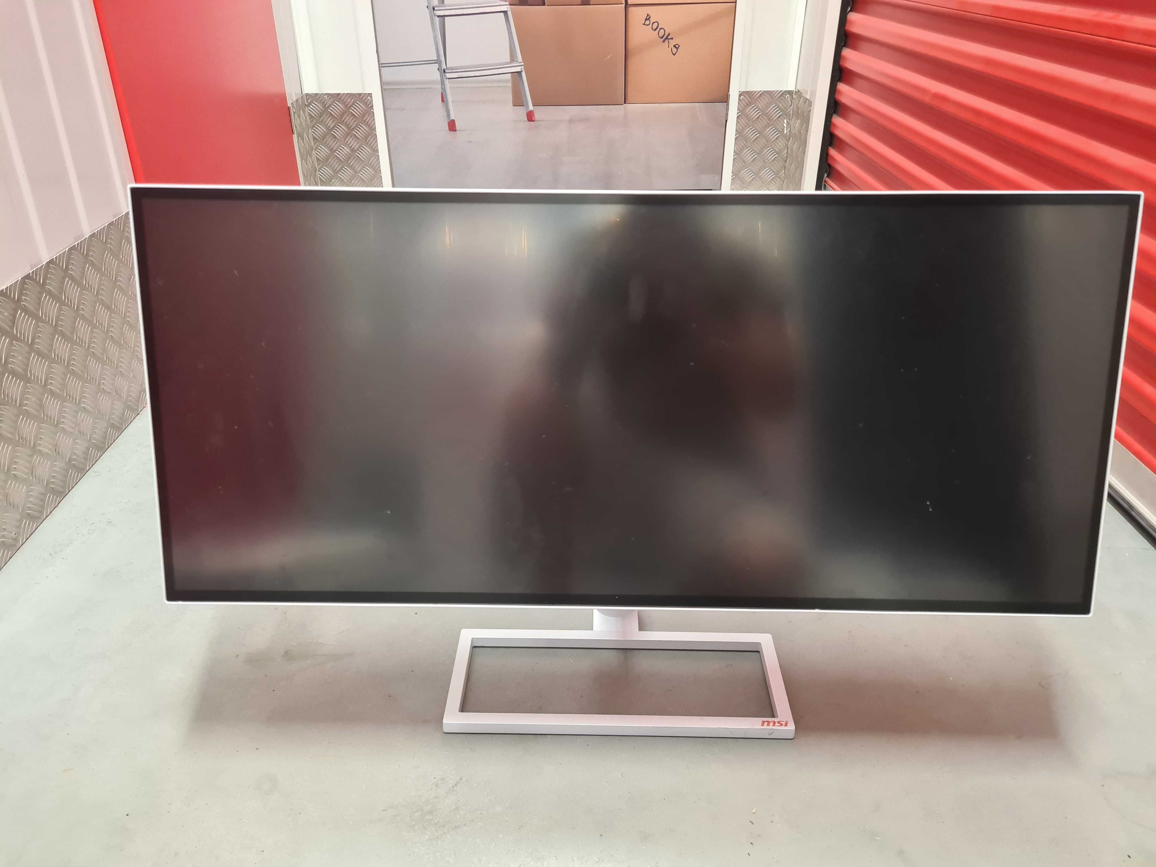 Monitor LED MSI Prestige PS341WU 34" 5K2K HDR, Biały – Stan idealny