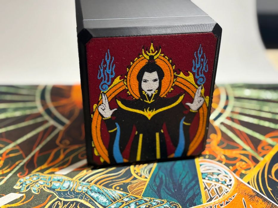 Caixa "Command Station" Personalizada MTG Arte Azula