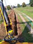 Usługi koparko ładowarka JCB 3cx, minikoparka