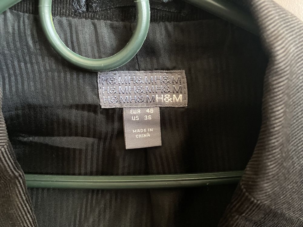 Пиджак H&M - 46 размер, вельвет