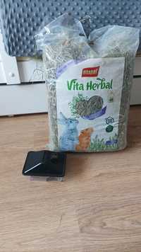 Siano łąkowe Vitapol Vita Herbal 1,2kg dla gryzoni królik świnka + dom