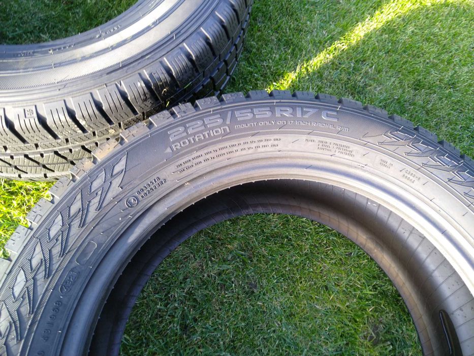 opona 225/55/17C Nokian Seasonproof C 1 sztuka 8mm 2021