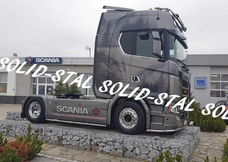 Orurowanie STAL NIERDZEWNA POLEROWANA Scania P / G / R / S  Solid-Stal