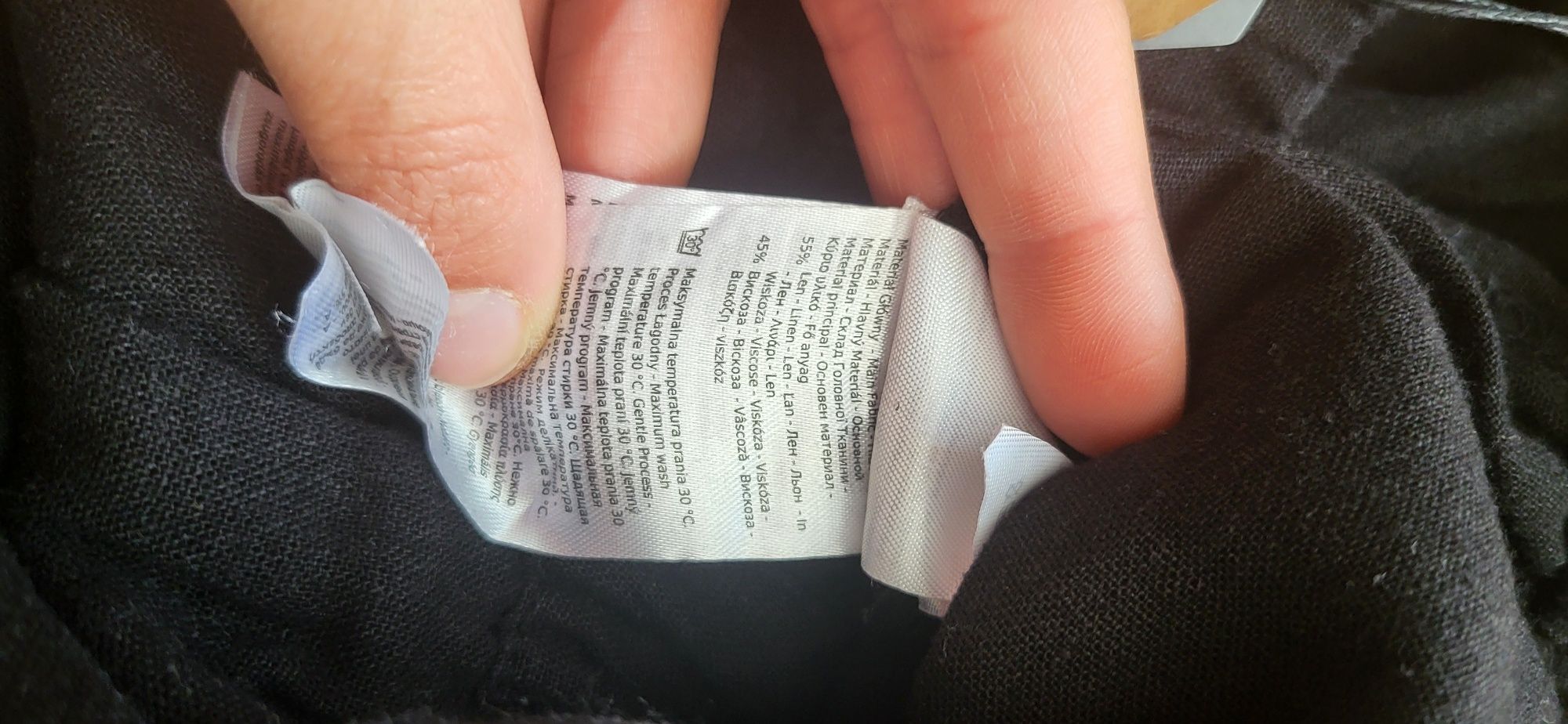 Spodnie lniane Medicine