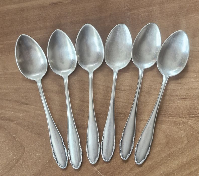 Posrebrzane łyżeczki pr.100