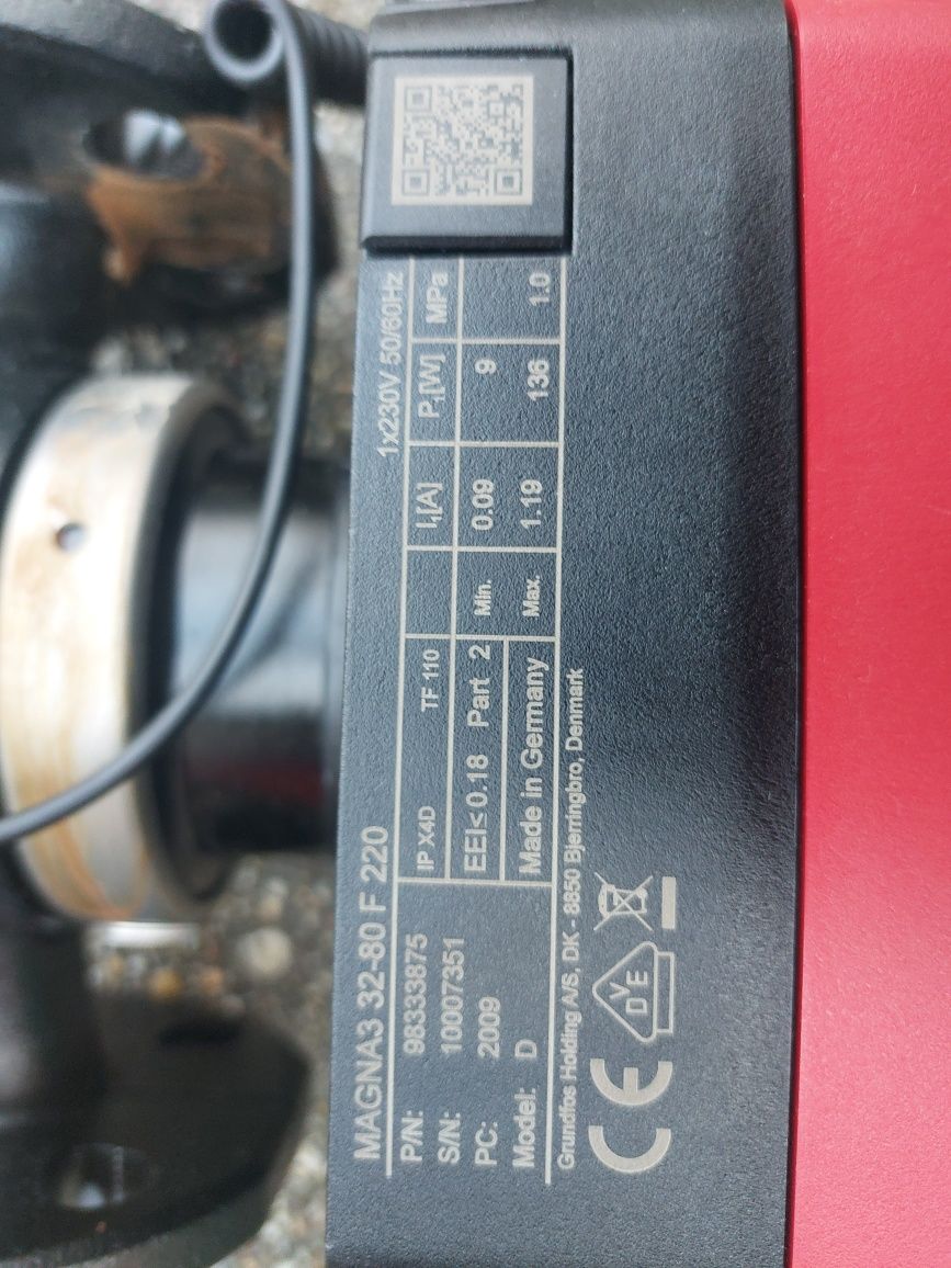 Pompa MAGNA3 32-80 F 220 2 30V PN6/10 GRUNDFOS