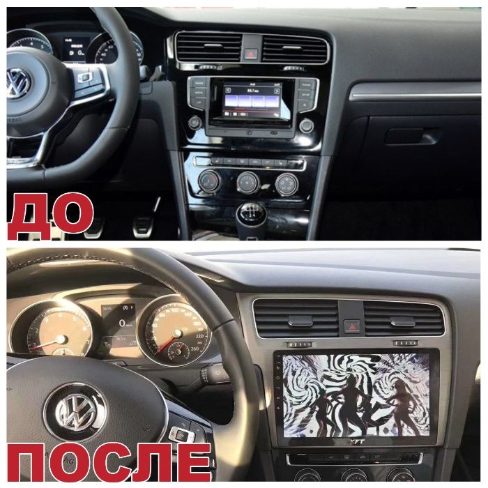 Штатна магнітола Volkswagen Golf 7 2013-2015 Android 10 Гольф 7