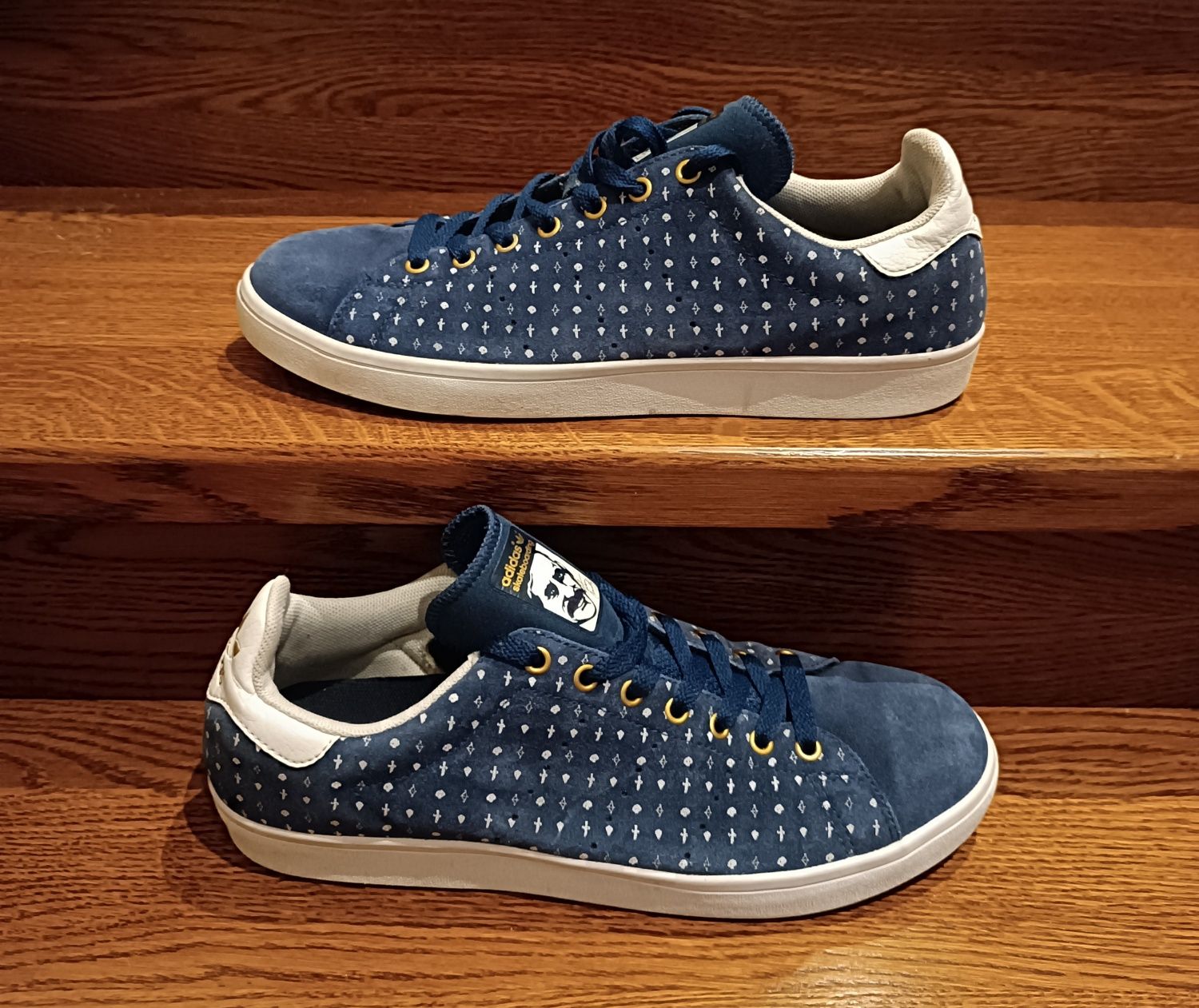 Buty Adidas Stan Smith Skateboarding Vintage Męskie Rozmiar 42 2/3