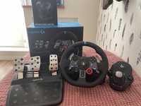 Игровой руль Logitech g29!