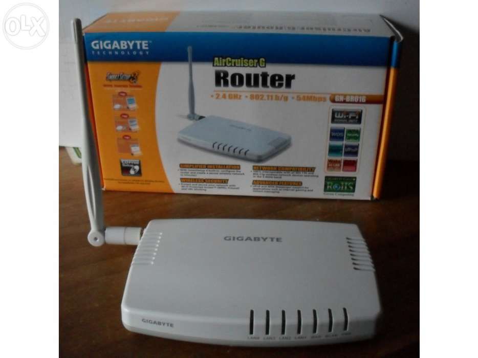 Router wireless da Gigabyte