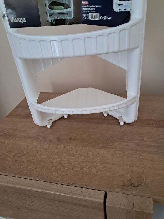 Półka do kabiny narożna