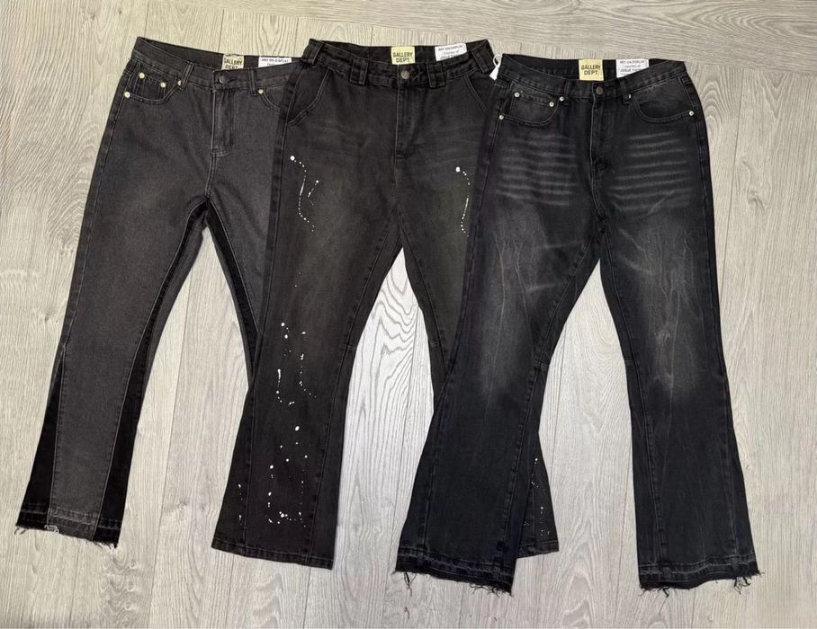 Джинсы Gallery Dept  flared jeans галери депт opium