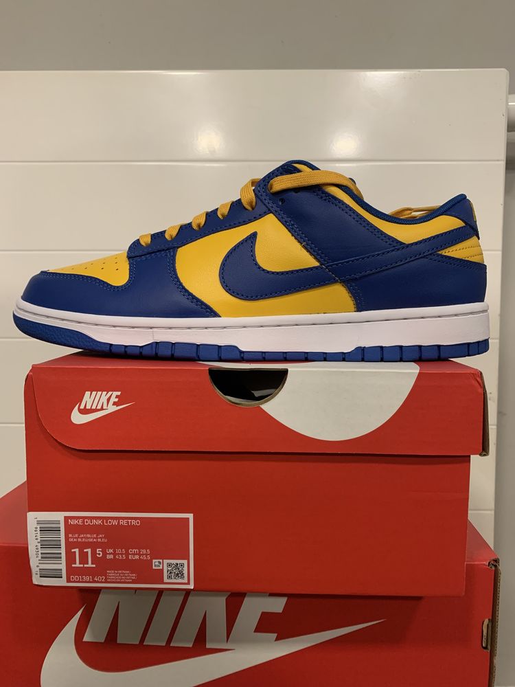 Nike dunk low UCLA 45,5