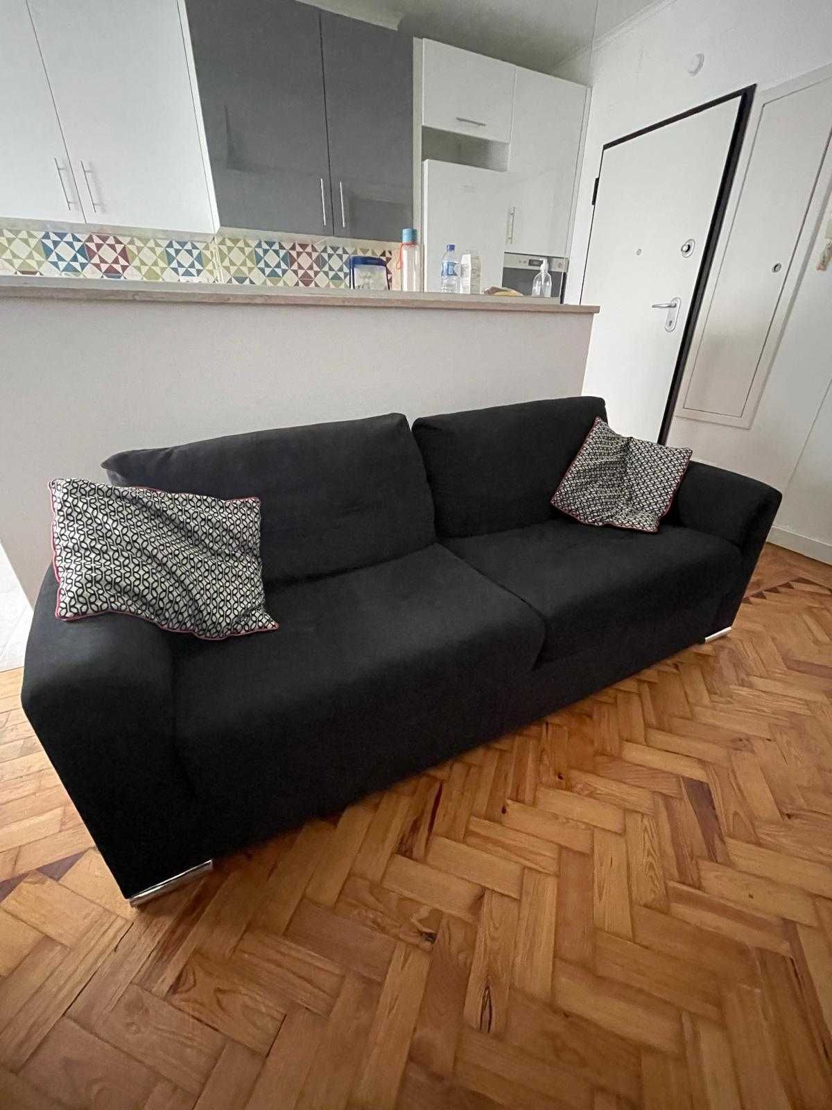 Sofa-cama 3 lugares