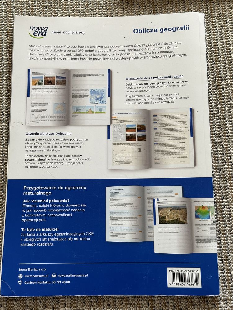 Maturalne karty pracy 4 geografia zakres rozszerzony