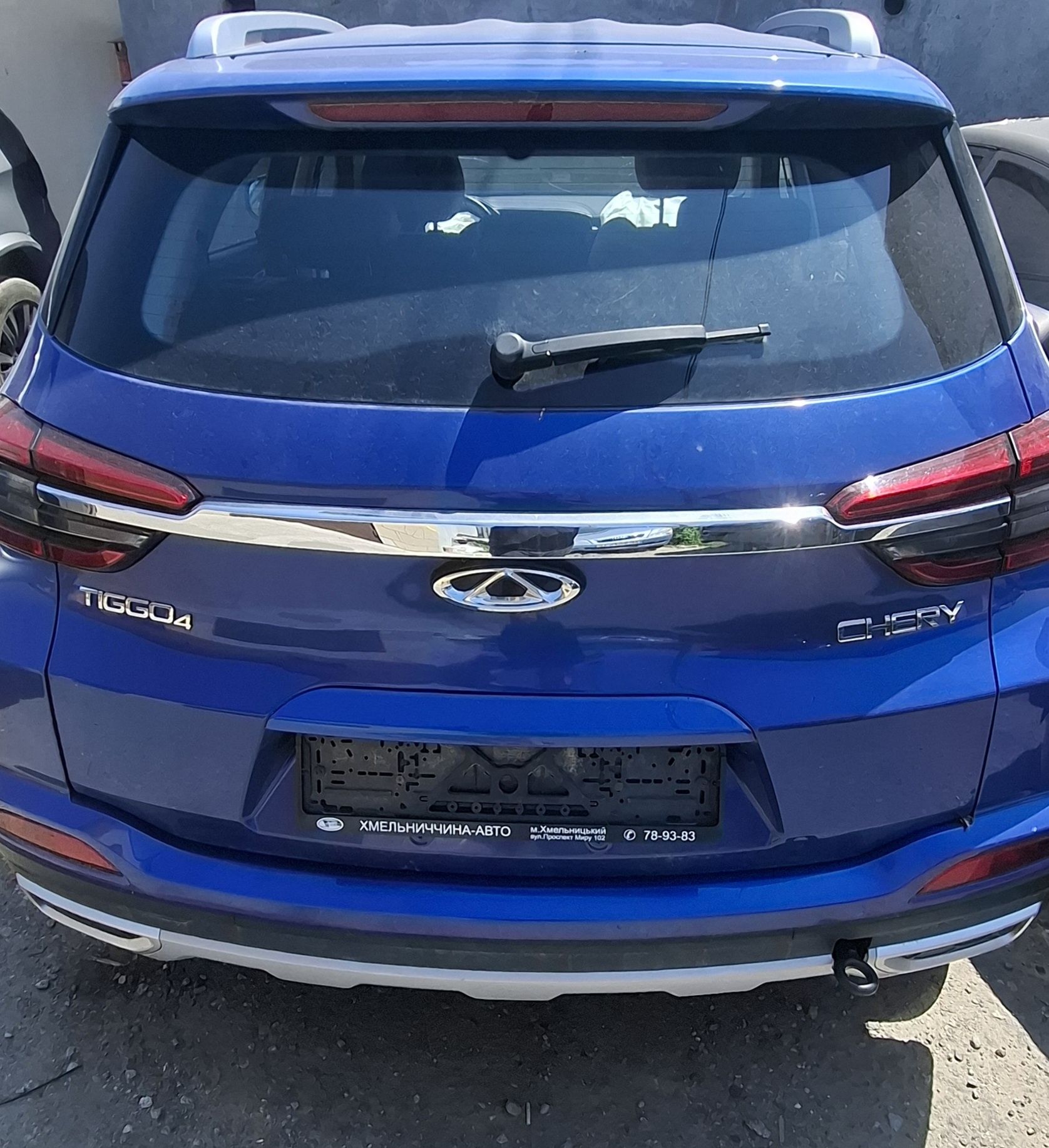 Кришка багажнику chery tiggo 4 купить багажник 5 ту дверку чері тіго 4