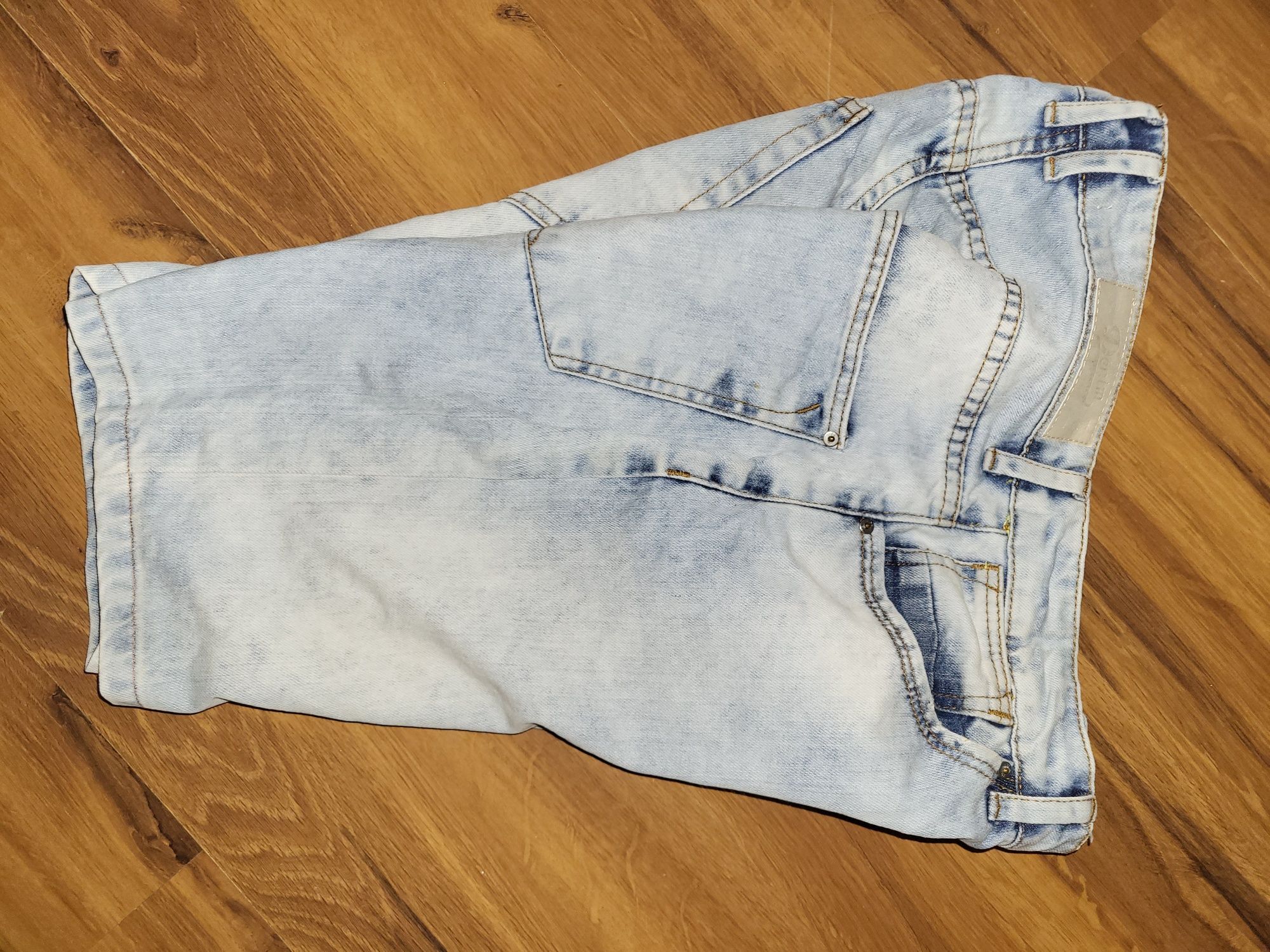 Spodenki jeansowe męskie chłopięce Zara Man r. 30 -EUR.38