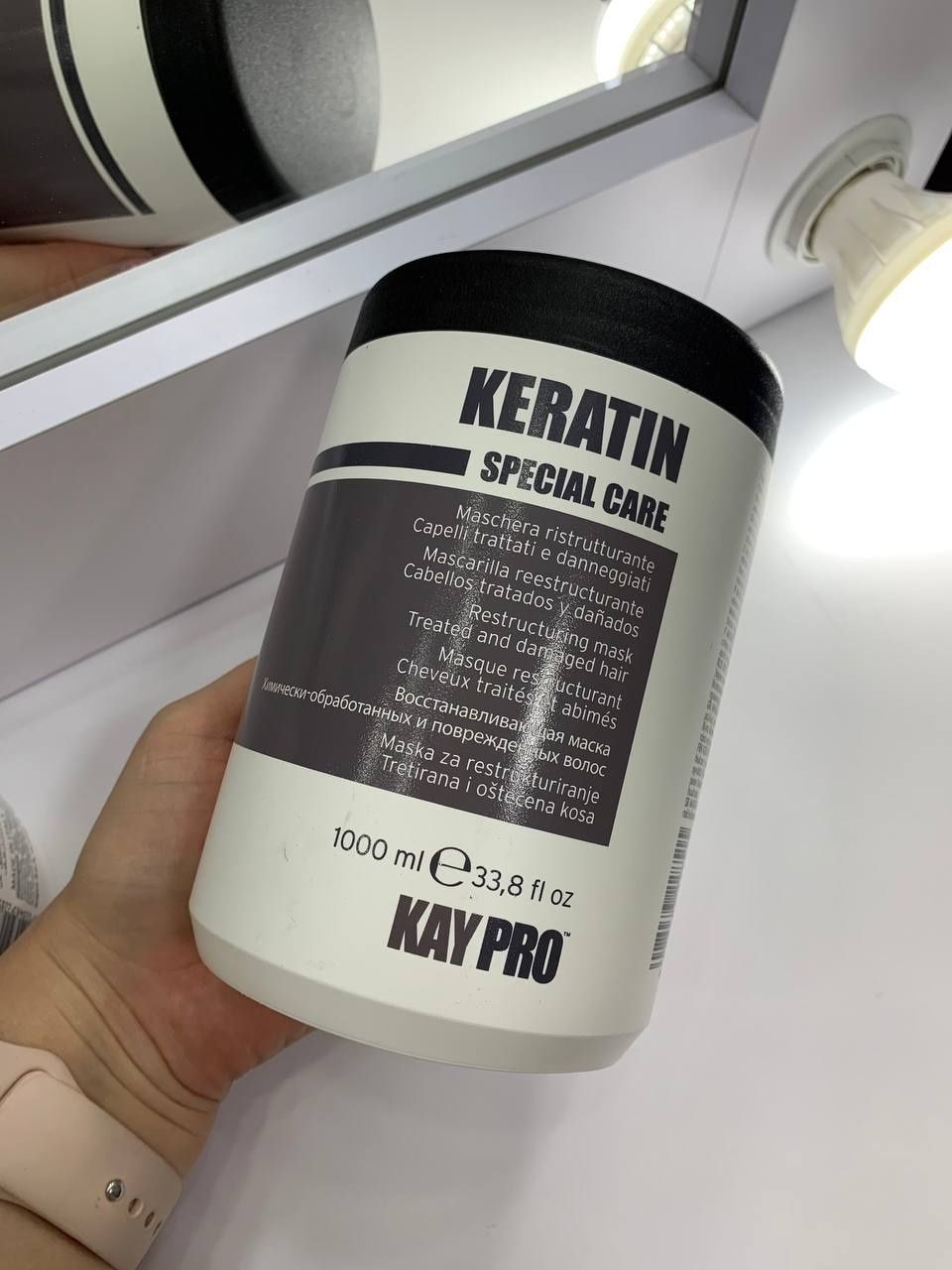 Шампунь с кератином KayPro Special Care Restructuring Shampoo, 1000 мл