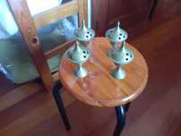 Conjunto de 4 queimadores de Incenso Indiano