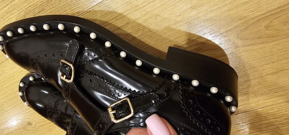 Лоферы/мокасины/туфли/балетки/туфлі/лофери Twinset 37р.