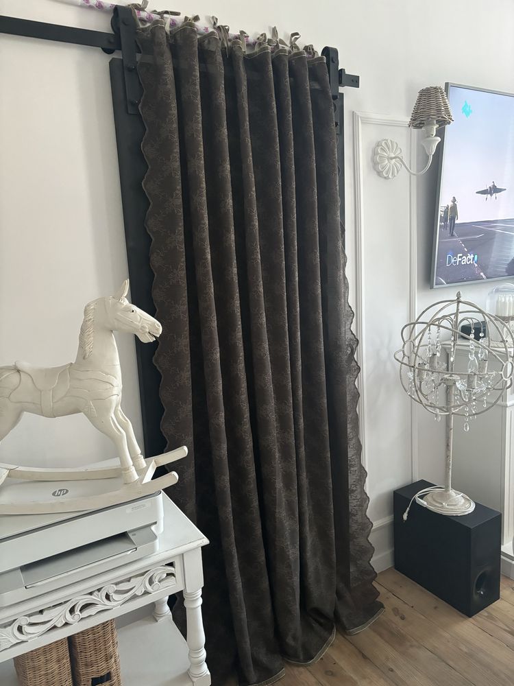 Piekne firany 2szt Lene Bjerre shabby chic prowansalski rustykalny