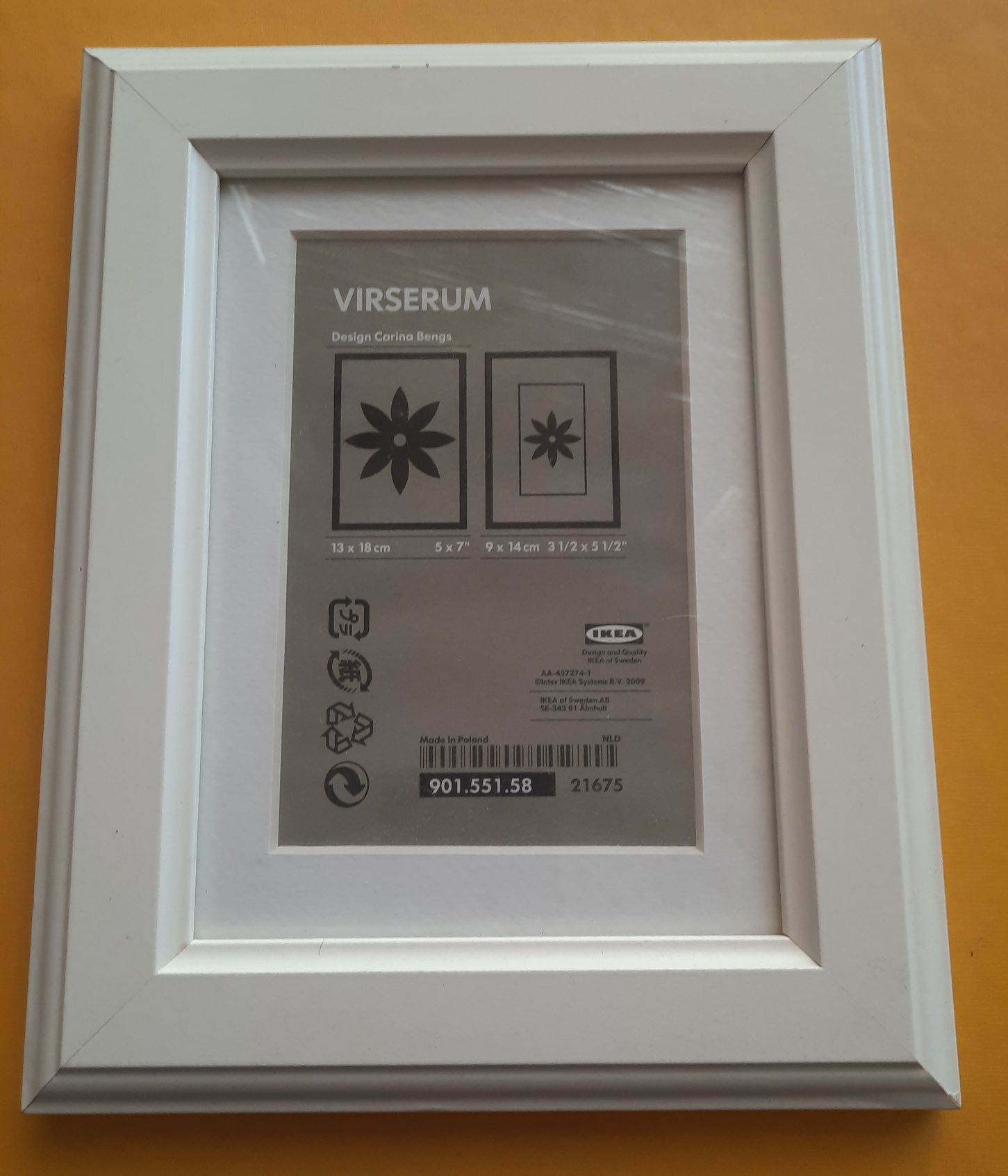 Duas molduras Viirserum Ikea 13×18