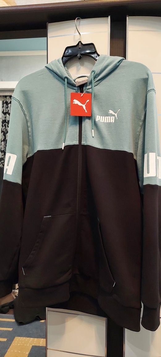 Кофта Puma Power Colorblock FZ Hoodie 847390 50 (S)