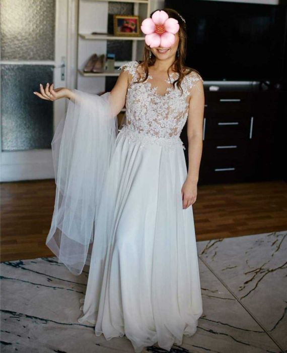 Suknia ślubna Gala Asami, welon gratis