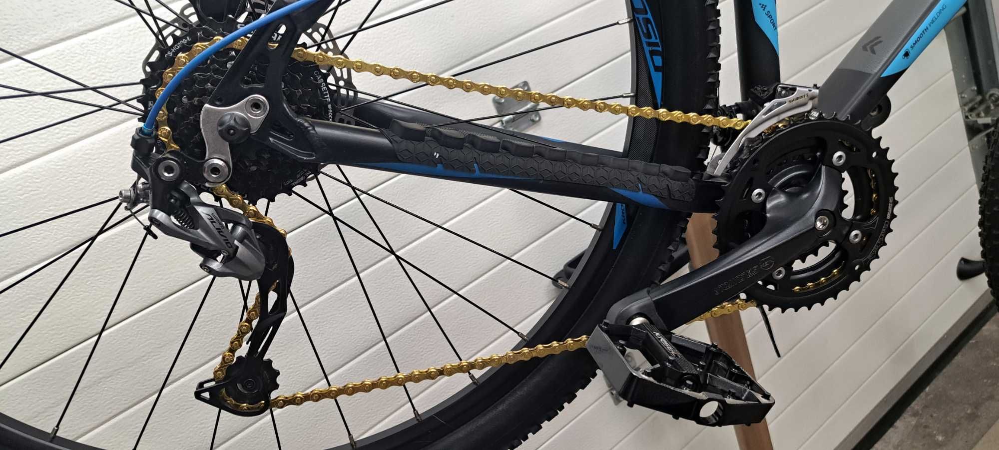Kross LEVEL B2 PRO 21" r,L Hamulce hydrauliczne osprzęt Shimano