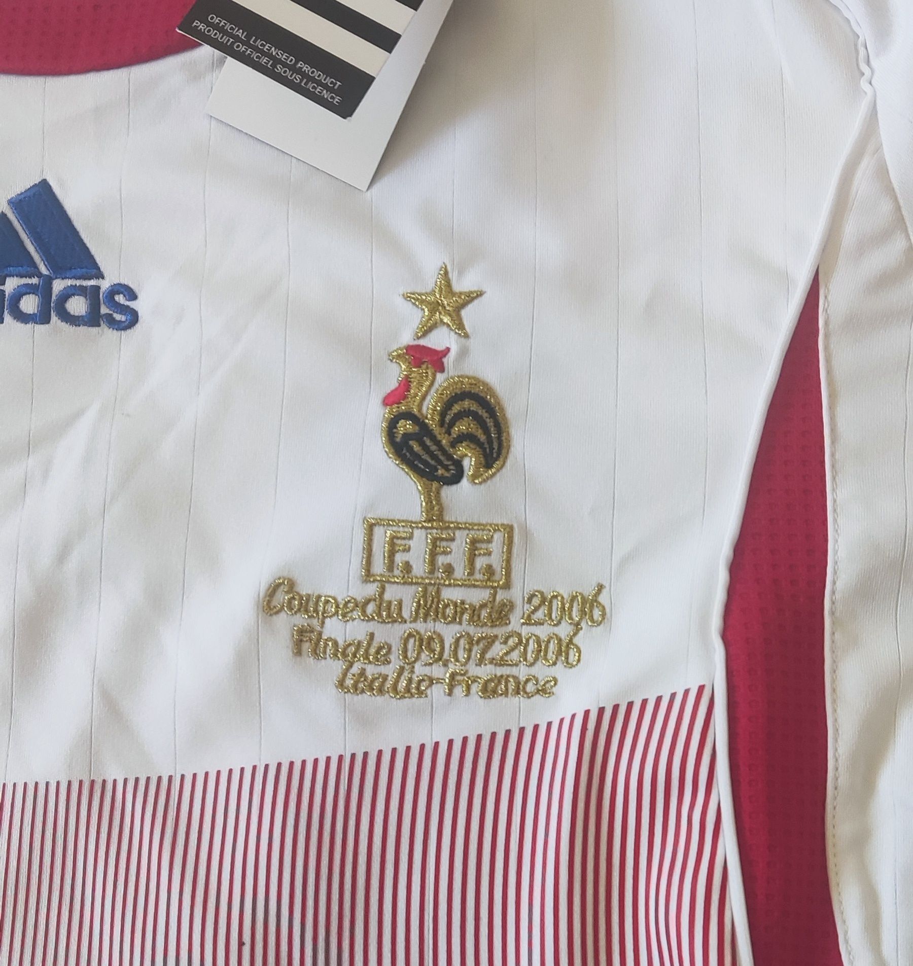 Camisola França Zidane #10 – Final Mundial 2006 – Retro Futebol