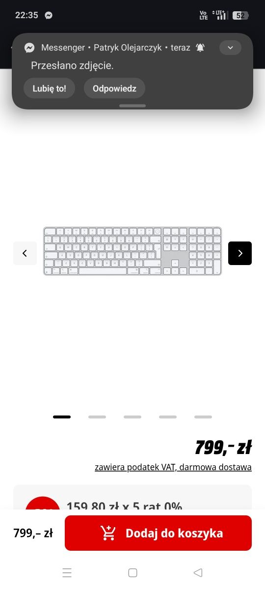 Klawiatura APPLE Magic Keyboard