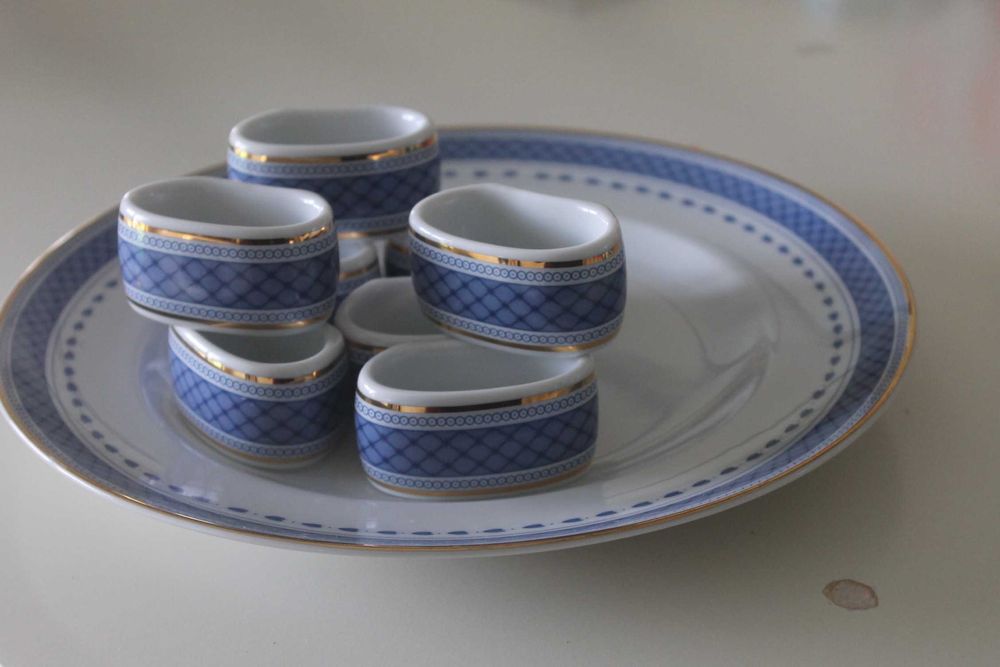 Vista Alegre, Cozinha Velha,  8Lindas argolas de guardanapo.