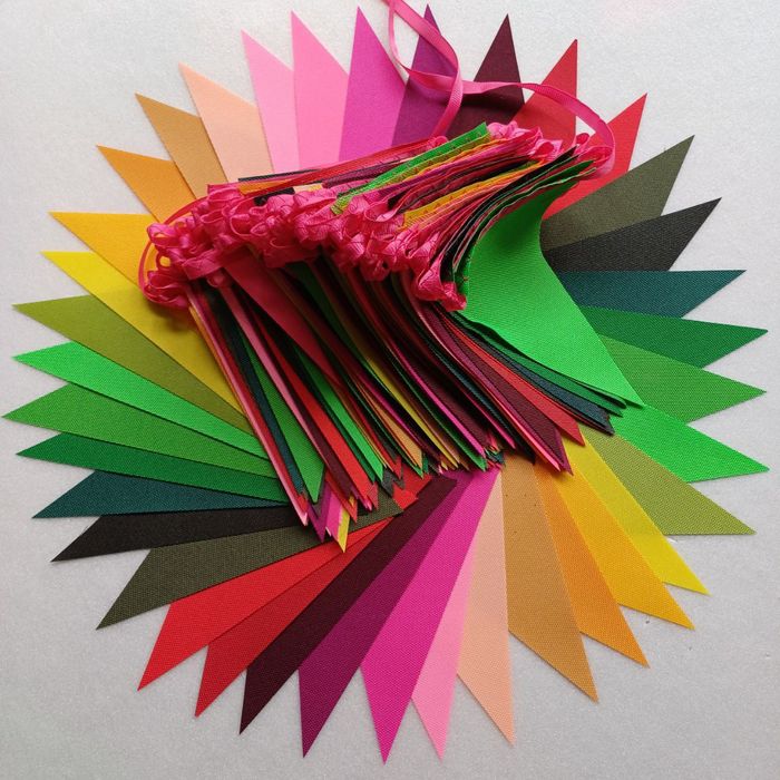 Гірлянди з прапорців для яскравого декору! Гирлянда из флажков