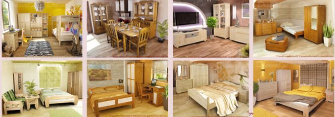 Biblioteczka drewniana sosnowa 2D/5S producent