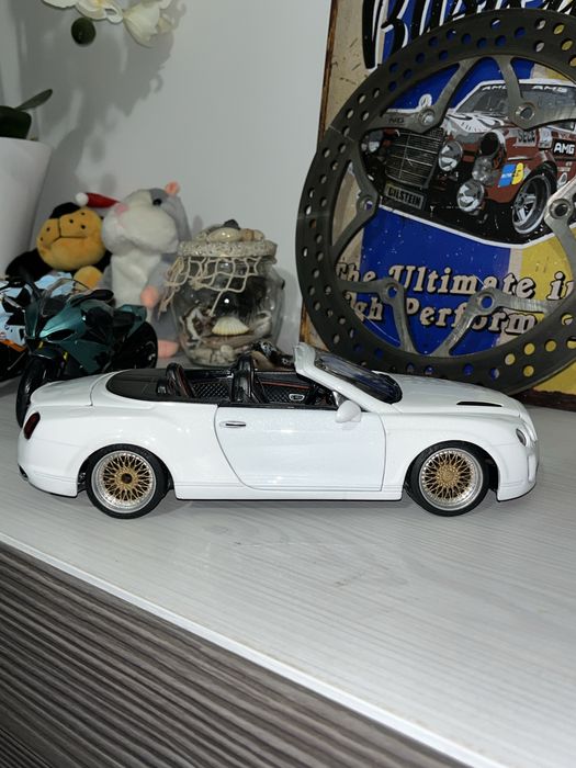 Bentley continental 1:18 bburago tuning