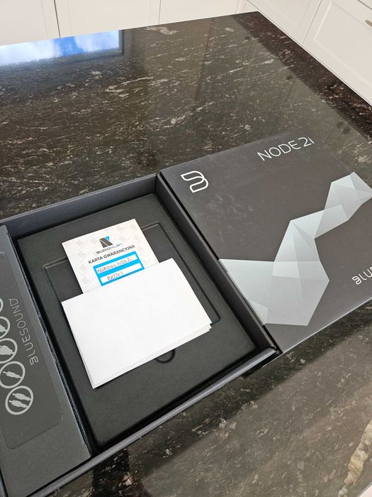 Bluesound Node 2i strumieniuje muzykę do dowolnego systemu audio